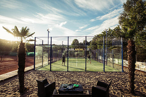 Padel-Arena / Padeling / W&uuml;rzburg / Rottenbauer