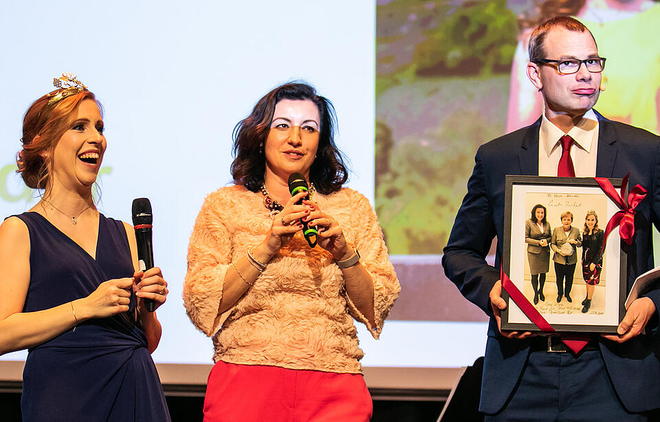 Wahl der fr&auml;nkischen Weink&ouml;nigin