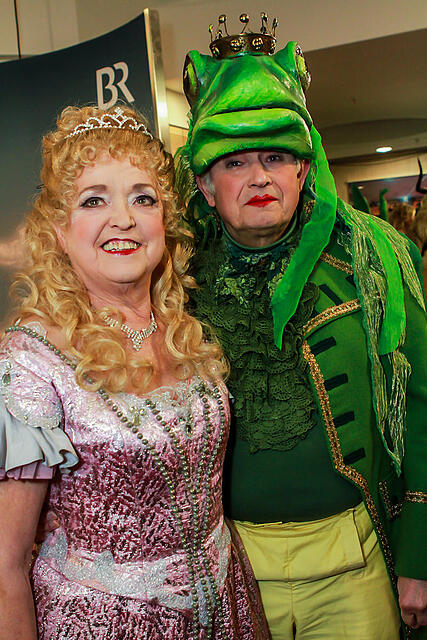 Fastnacht in Franken - Promis und Besucher
