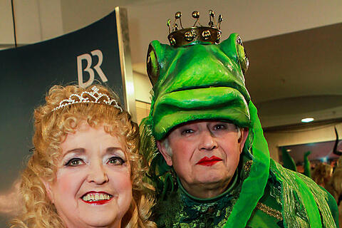 Fastnacht in Franken - Promis und Besucher
