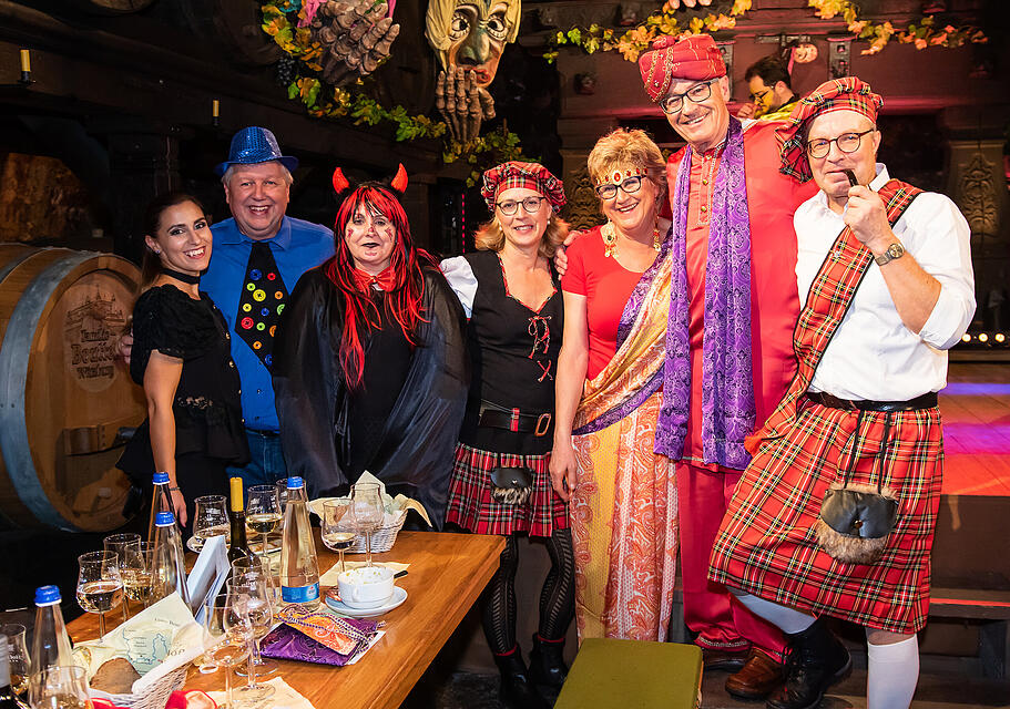 N&auml;rrische Weinprobe