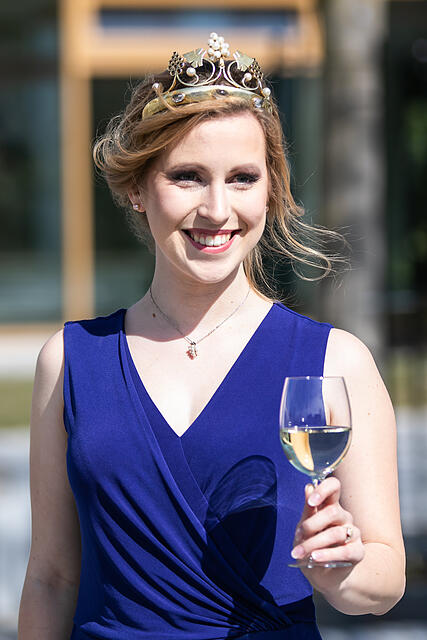 Wahl der fr&auml;nkischen Weink&ouml;nigin