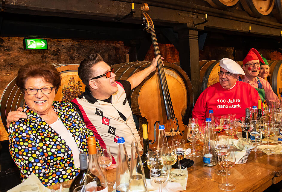 Närrische Weinprobe