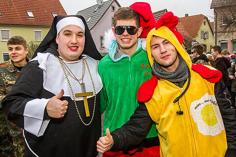 Faschingszug Kleinrinderfeld