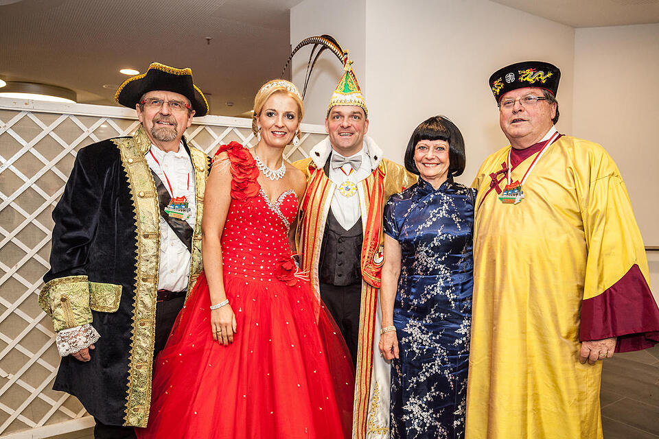 Fastnacht in Franken - Promis und Besucher