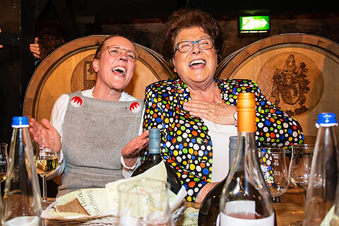 N&auml;rrische Weinprobe