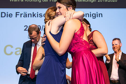 Wahl der fr&auml;nkischen Weink&ouml;nigin