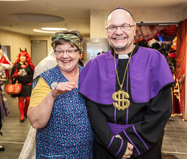 Fastnacht in Franken - Promis und Besucher