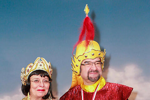 Fastnacht in Franken - Promis und Besucher