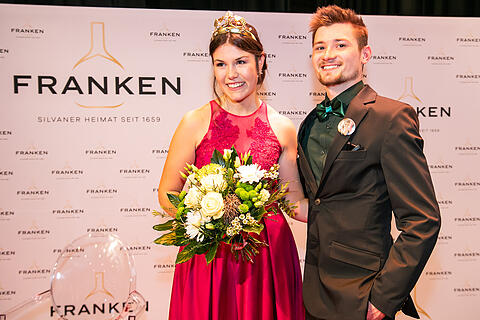 Wahl der fr&auml;nkischen Weink&ouml;nigin