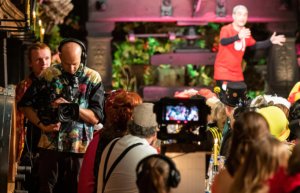 N&auml;rrische Weinprobe