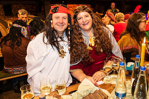 N&auml;rrische Weinprobe