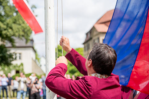 Heimf&uuml;hrung der Braut des F&uuml;rsten Castell-R&uuml;denhausen