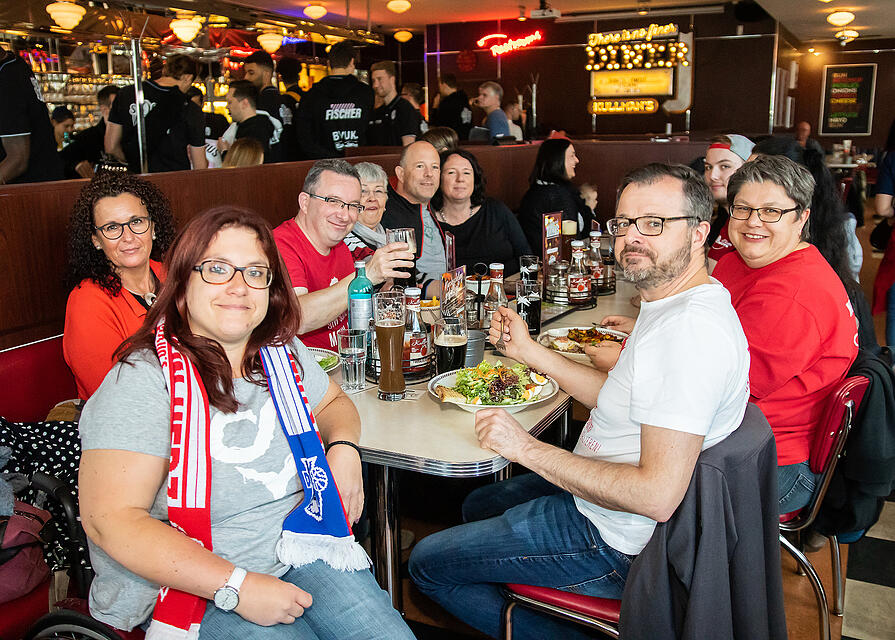 s.Oliver Würzburg Team Verabschiedung