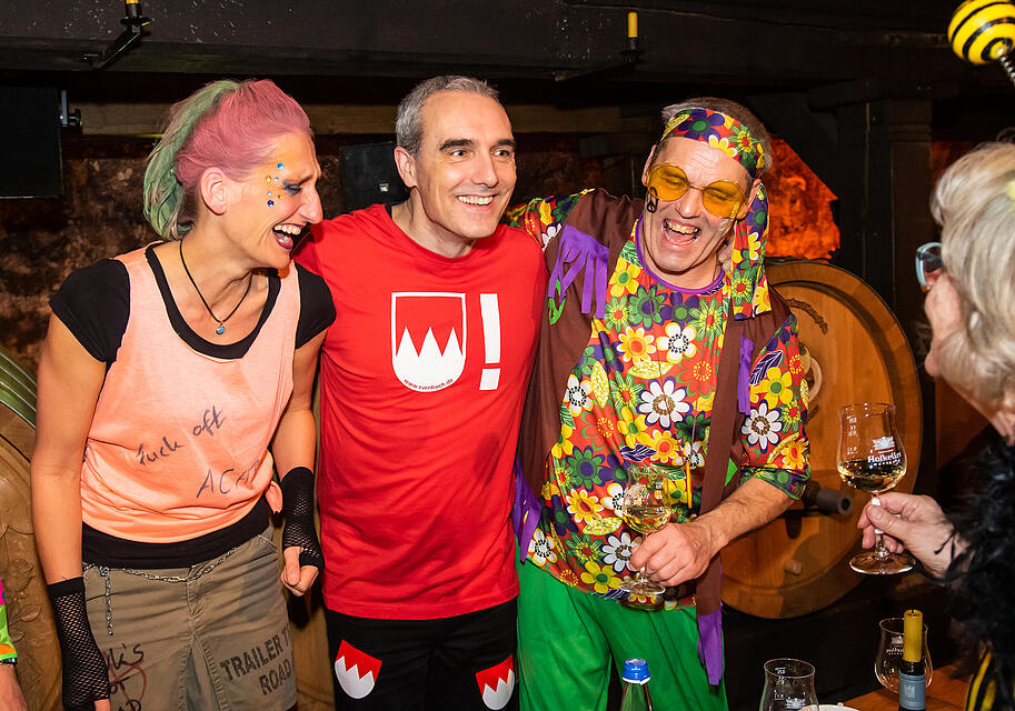 N&auml;rrische Weinprobe