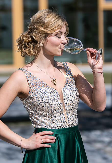 Wahl der fr&auml;nkischen Weink&ouml;nigin