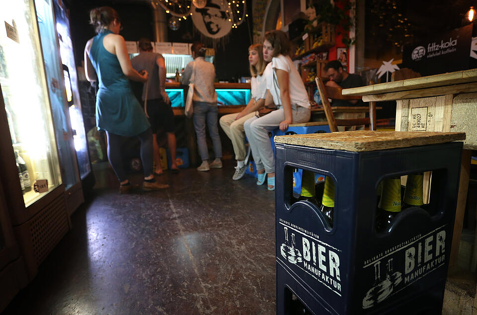 "Bayern bei Nacht" - Kiosk Späti in Würzburg