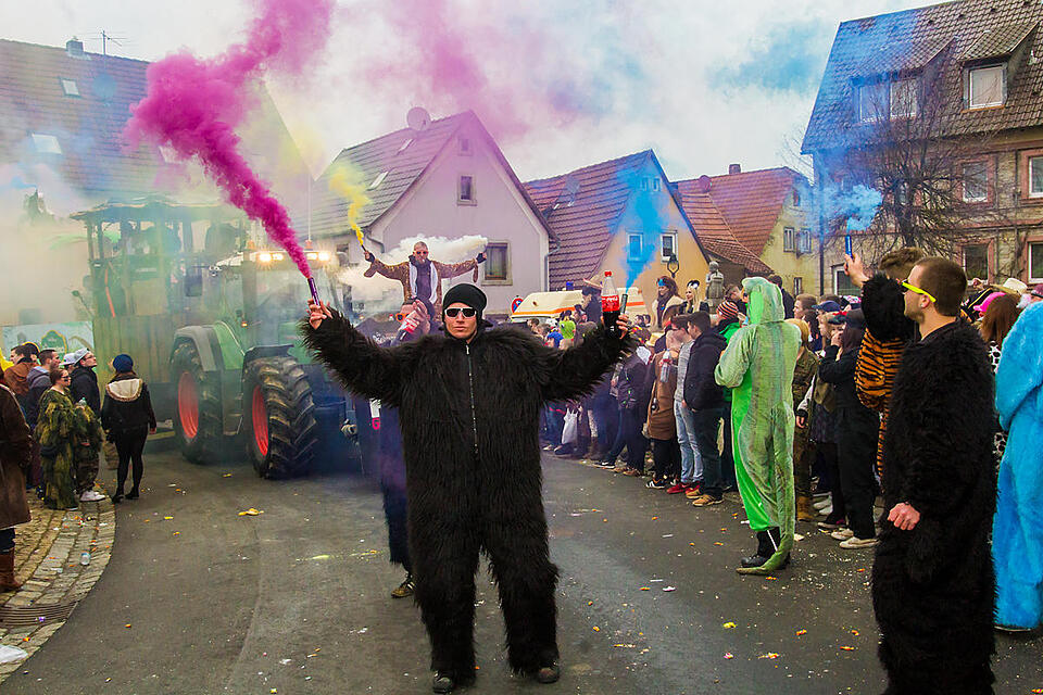 Faschingszug Kleinrinderfeld