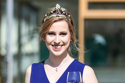 Wahl der fr&auml;nkischen Weink&ouml;nigin