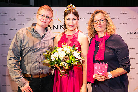 Wahl der fr&auml;nkischen Weink&ouml;nigin