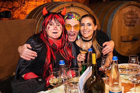 N&auml;rrische Weinprobe