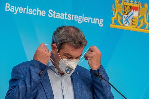 Sitzung des bayerischen Kabinetts