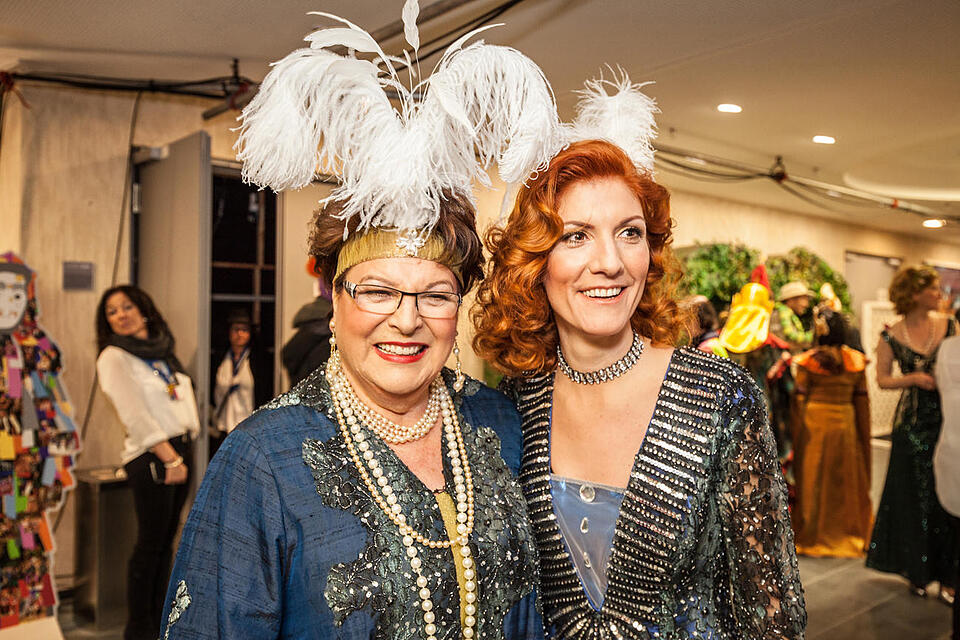 Fastnacht in Franken - Promis und Besucher