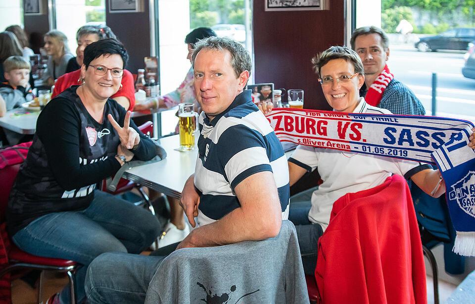 s.Oliver Würzburg Team Verabschiedung