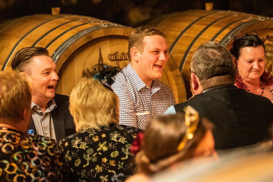 N&auml;rrische Weinprobe - Casting