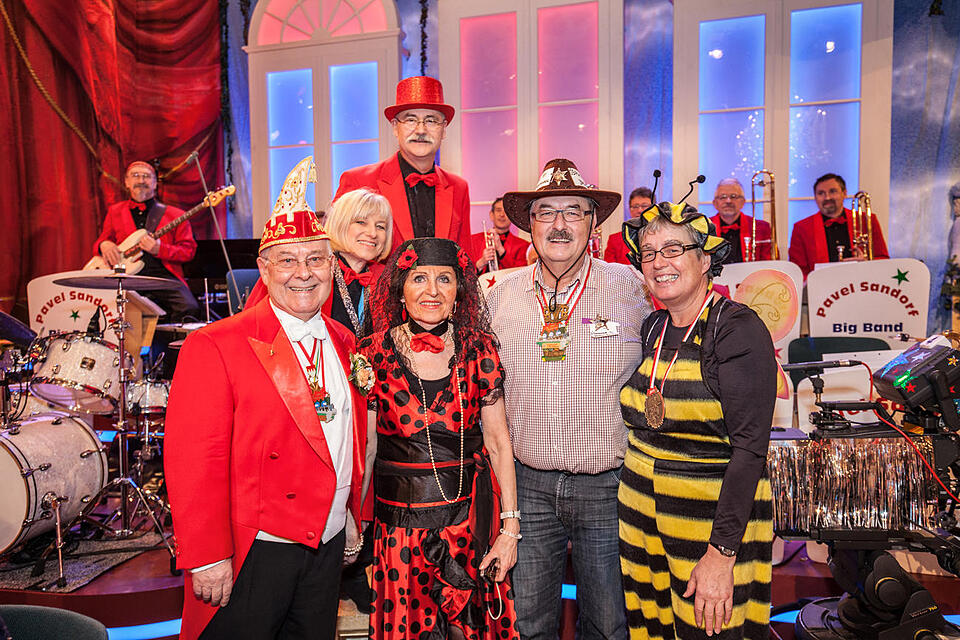 Fastnacht in Franken - Promis und Besucher