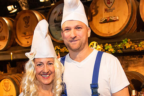 N&auml;rrische Weinprobe