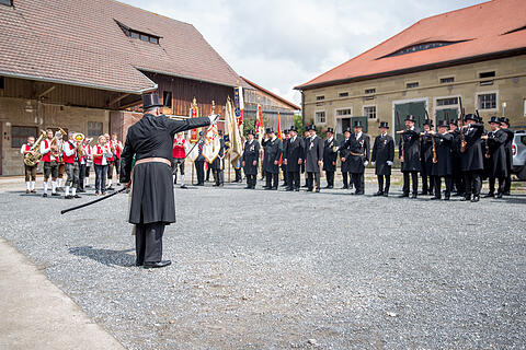 Heimf&uuml;hrung der Braut des F&uuml;rsten Castell-R&uuml;denhausen