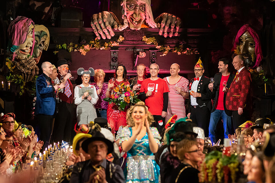 Närrische Weinprobe