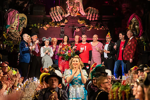 N&auml;rrische Weinprobe