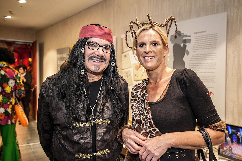 Fastnacht in Franken - Promis und Besucher