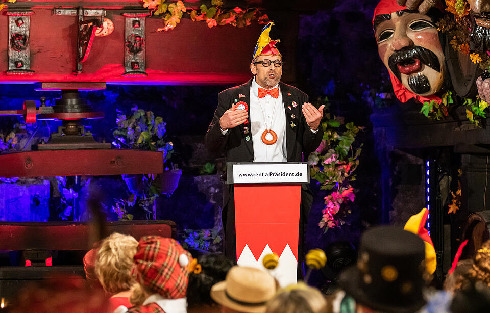 Närrische Weinprobe