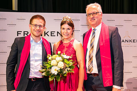 Wahl der fr&auml;nkischen Weink&ouml;nigin