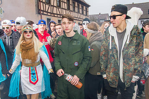 Faschingszug Kleinrinderfeld