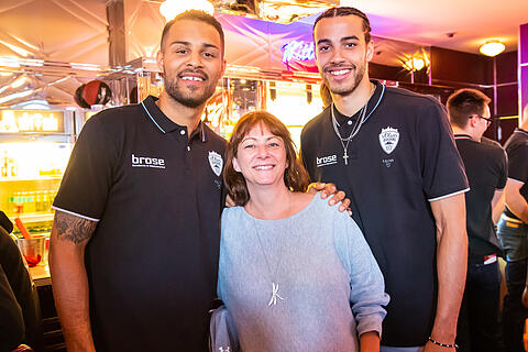 s.Oliver Würzburg Team Verabschiedung