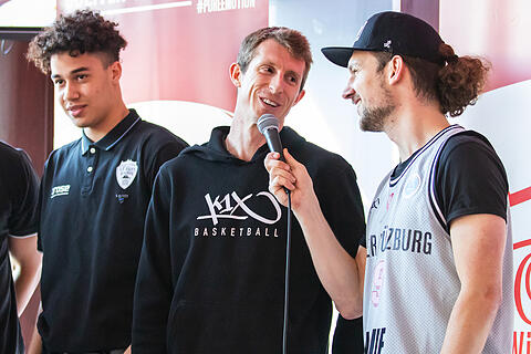 s.Oliver Würzburg Team Verabschiedung