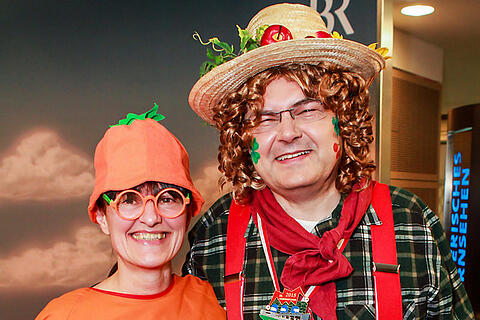 Fastnacht in Franken - Promis und Besucher