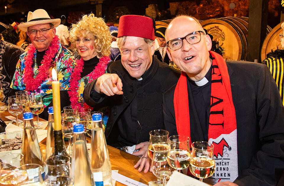 N&auml;rrische Weinprobe