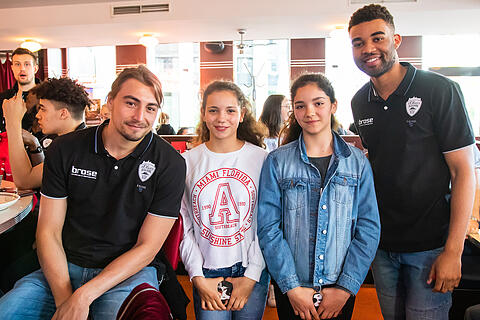 s.Oliver Würzburg Team Verabschiedung