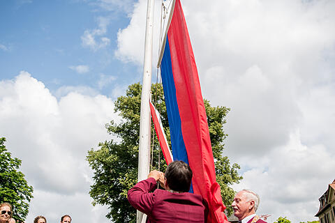Heimf&uuml;hrung der Braut des F&uuml;rsten Castell-R&uuml;denhausen