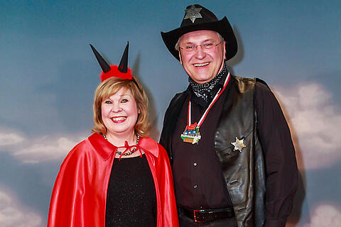 Fastnacht in Franken - Promis und Besucher