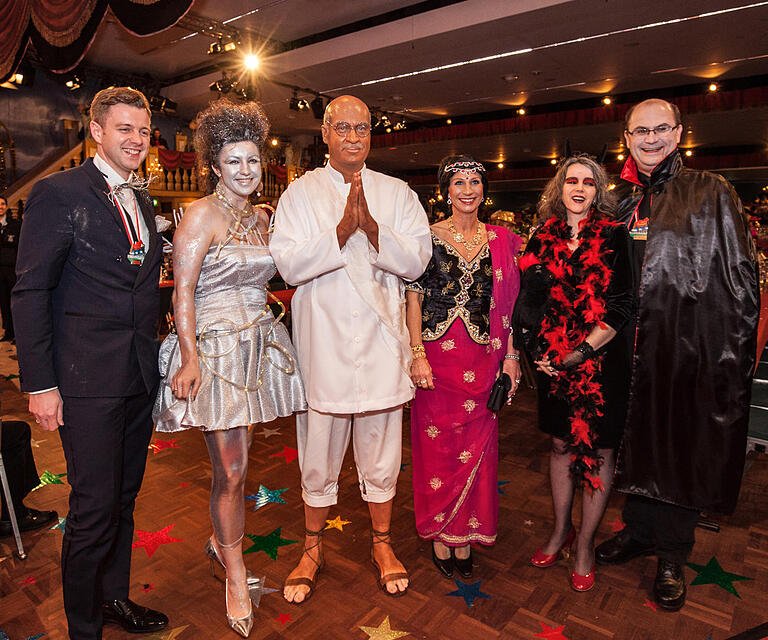 Fastnacht in Franken - Promis und Besucher