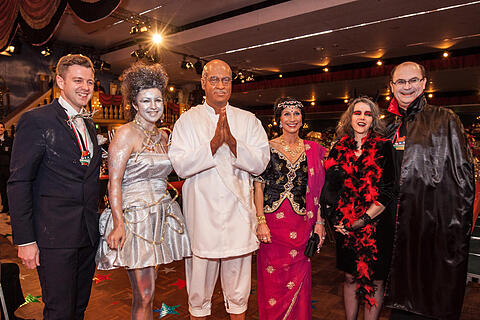Fastnacht in Franken - Promis und Besucher