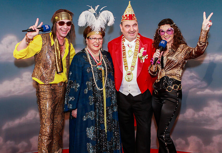 Fastnacht in Franken - Promis und Besucher
