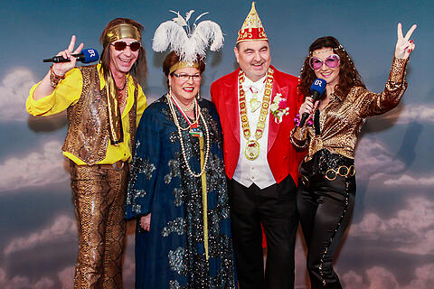 Fastnacht in Franken - Promis und Besucher