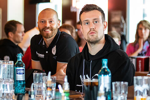 s.Oliver Würzburg Team Verabschiedung